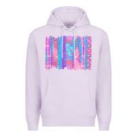 Lilac Pink Easter Brushstrokes Premium Hoodie - BundleAndBundleShop