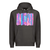 Smoke Pink Easter Brushstrokes Premium Hoodie - BundleAndBundleShop
