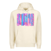 Tofu Pink Easter Brushstrokes Premium Hoodie - BundleAndBundleShop
