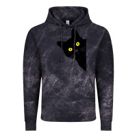 Cloud Black black cat day halloween black cat meow Vintage Hoodie - tuanDangUi