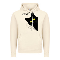 Vintage Artic black cat day halloween black cat meow Vintage Hoodie - tuanDangUi