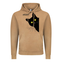 Vintage Camel black cat day halloween black cat meow Vintage Hoodie - tuanDangUi