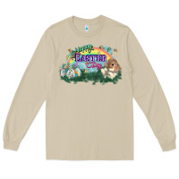 Mushroom Happy Easter Day rainbow Long Sleeve Tee - HowdyJamesFarm