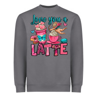 Storm love you a latte Heavyweight Sweatshirt - OliviaCreatesArt
