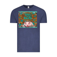 Vintage Denim whats shakin bacon baby pig Vintage Tee - RanaPortraitStore