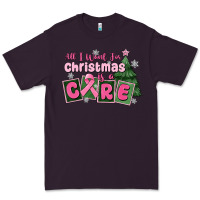 Plum all i want for is a care Premium Tee - MaliasSmallBusiness