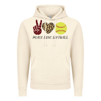 Vintage Artic Peace Love Softball Vintage Hoodie - Bettercallsaul