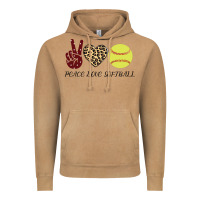 Vintage Camel Peace Love Softball Vintage Hoodie - Bettercallsaul