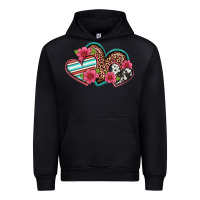 Black easter spring western hearts Urban Hoodie - Artiststas