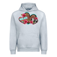 Heather Grey easter spring western hearts Urban Hoodie - Artiststas