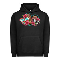 Pigment Black easter spring western hearts Urban Hoodie - Artiststas