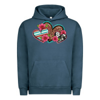 Easter Spring Western Hearts Urban Hoodie | Teevron