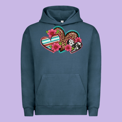 Easter Spring Western Hearts Urban Hoodie Designed By Artiststas