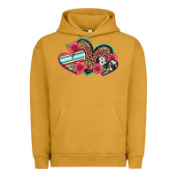 Pigment Peanut Butter easter spring western hearts Urban Hoodie - Artiststas