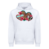 White easter spring western hearts Urban Hoodie - Artiststas