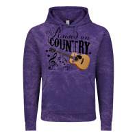 Cloud Purple Raised On Country Country Life Country Music Lover Vintage Hoodie - tuanDangUi