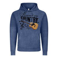 Vintage Denim Raised On Country Country Life Country Music Lover Vintage Hoodie - tuanDangUi