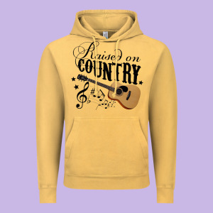 Raised On Country Country Life Country Music Lover Vintage Hoodie Designed By Tuandangui