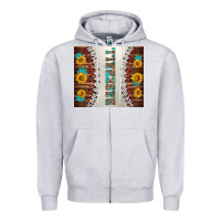 Heather Grey baseball with sunflower and gemstone tumbler Zipper Hoodie - BundleAndBundleShop