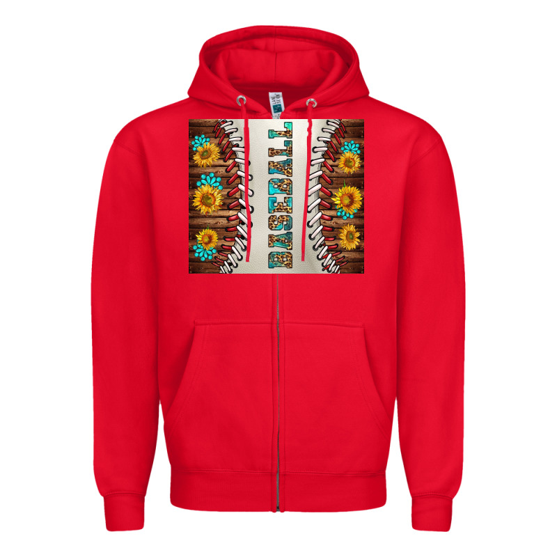 Baseball With Sunflower And Gemstone Tumbler Zipper Hoodie by BundleAndBundleShop | Teevron