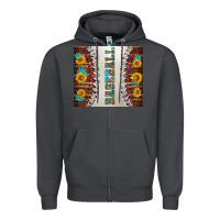 Smoke baseball with sunflower and gemstone tumbler Zipper Hoodie - BundleAndBundleShop