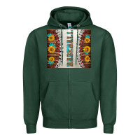 Sports Green baseball with sunflower and gemstone tumbler Zipper Hoodie - BundleAndBundleShop