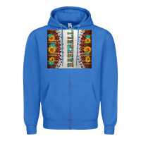 True Royal baseball with sunflower and gemstone tumbler Zipper Hoodie - BundleAndBundleShop
