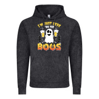 Vintage Black i'm just here for the boos halloween costume gift Vintage Hoodie - tuanDangUi
