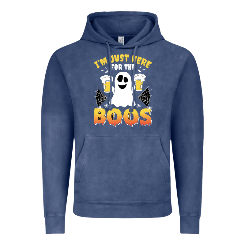 I'm Just Here For The Boos Halloween Costume Gift Vintage Hoodie by tuanDangUi | Teevron