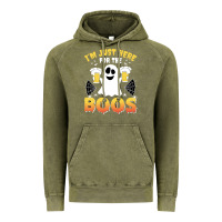 Vintage Olive i'm just here for the boos halloween costume gift Vintage Hoodie - tuanDangUi