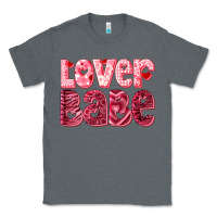 Charcoal Heather lover babe Classic Tee - RanaPortraitStore