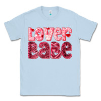 Dusty Blue lover babe Classic Tee - RanaPortraitStore