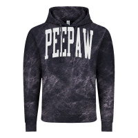 Cloud Black peepaw grandpa new grandfather fathers Vintage Hoodie - tuanDangUi
