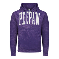 Cloud Purple peepaw grandpa new grandfather fathers Vintage Hoodie - tuanDangUi