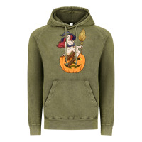 Vintage Olive sexy witch halloween costume blackcraft pumpkin wi Vintage Hoodie - tuanDangUi