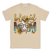 Mushroom Western Blessed Mom Baby Calf Classic Tee - LillyAllenDesigns