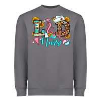 Storm labor and delivery nurse Heavyweight Sweatshirt - OliviaCreatesArt