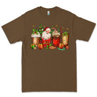 Cacao Christmas Santa coffee cups Premium Tee - MaliasSmallBusiness