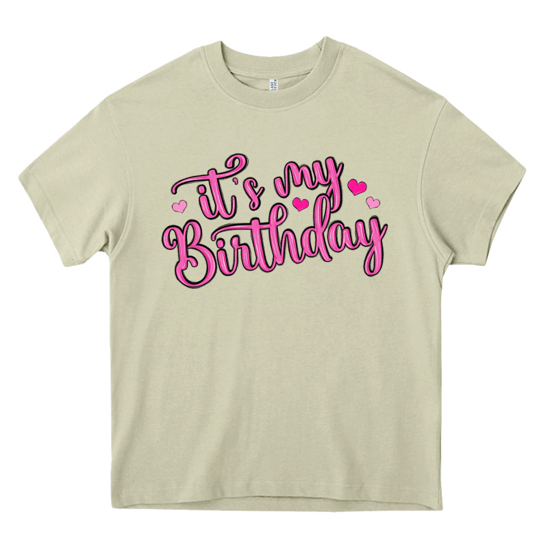 It S My Birthday Heavy Core Tee by MaliasSmallBusiness | Teevron