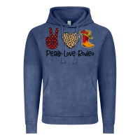 Vintage Denim Peace Love Rodeo Vintage Hoodie - Bettercallsaul
