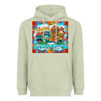 Matcha happy thanksgiving Heavyweight Hoodie - CowhideDigitalArt