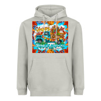 Moon Dust happy thanksgiving Heavyweight Hoodie - CowhideDigitalArt