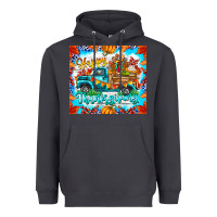 Smoke happy thanksgiving Heavyweight Hoodie - CowhideDigitalArt