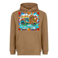 Toasted Coconut happy thanksgiving Heavyweight Hoodie - CowhideDigitalArt