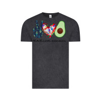Vintage Black PEACE LOVE AVOCADOS Vintage Tee - Bettercallsaul