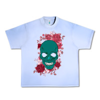 Grape Ice Skull with flowers Urban Heavy Tee - Bettercallsaul