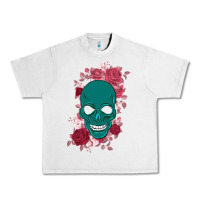 Lunar Rock Skull with flowers Urban Heavy Tee - Bettercallsaul