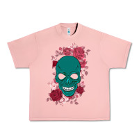 Salmon Skull with flowers Urban Heavy Tee - Bettercallsaul