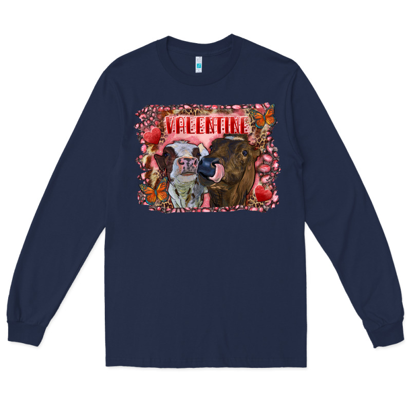 Valentine Heifers Long Sleeve Tee by RanaPortraitStore | Teevron