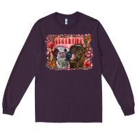 Plum Valentine heifers Long Sleeve Tee - RanaPortraitStore